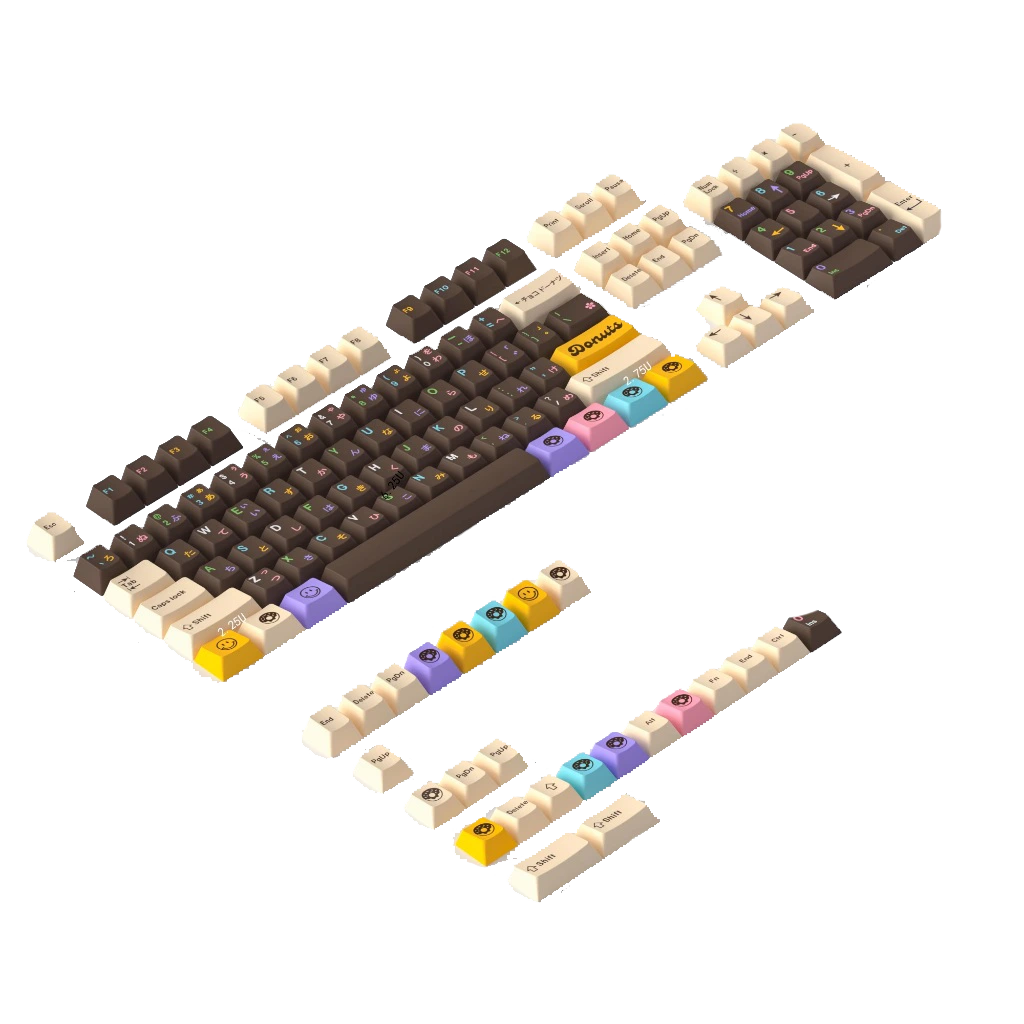 Bộ keycap Chocolate Donut