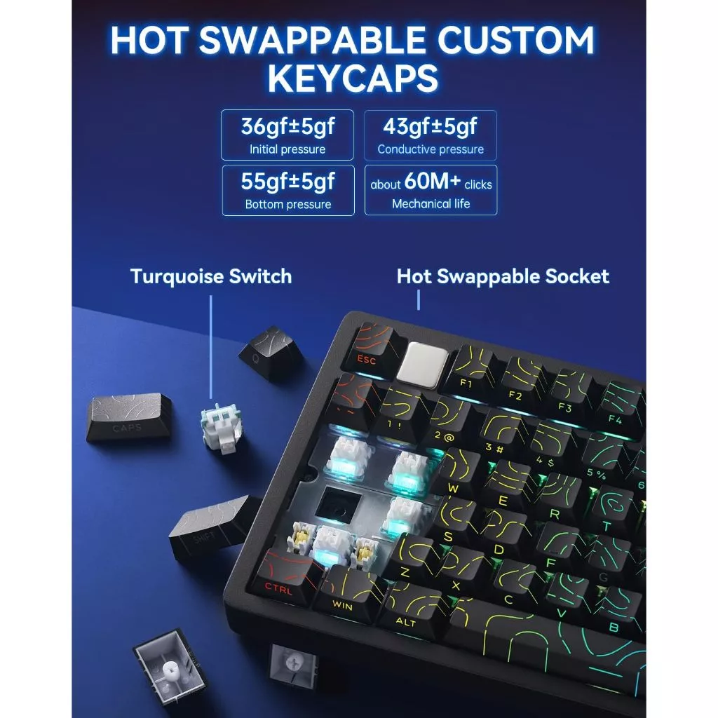 Bàn Phím Cơ Leobog Hi75C Pro - Hình ảnh 3