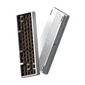 Kit WEIKAV Lucky65 V2 màu Silver, vỏ nhôm CNC